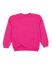 Load image into Gallery viewer, Kids Long Sleeve Sweatshirt Basics Back to School Kids: ORANGE / 8 Year