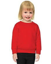 Load image into Gallery viewer, Youth Long Sleeve Fleece Sweatshirts Unisex Kids Pullover: Kelly Green / Youth Large