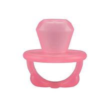 Load image into Gallery viewer, Itzy Ritzy Teensy Teether™ Soothing Silicone Teether Diamond