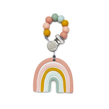 Load image into Gallery viewer, Pastel Rainbow Silicone Teether Set
