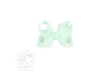 Load image into Gallery viewer, SCALLOPED EDGE BOW: Hot Pink / 5.5&quot; Extra Large - 2.25&quot; Ribbon on Alligator Clip
