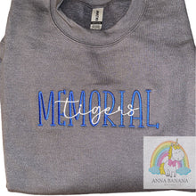 Load image into Gallery viewer, Embroidered School Spirit Sweatshirt
