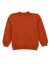 Load image into Gallery viewer, Kids Long Sleeve Sweatshirt Basics Back to School Kids: ORANGE / 8 Year
