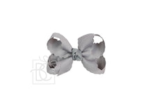 Load image into Gallery viewer, SCALLOPED EDGE BOW: Hot Pink / 5.5&quot; Extra Large - 2.25&quot; Ribbon on Alligator Clip

