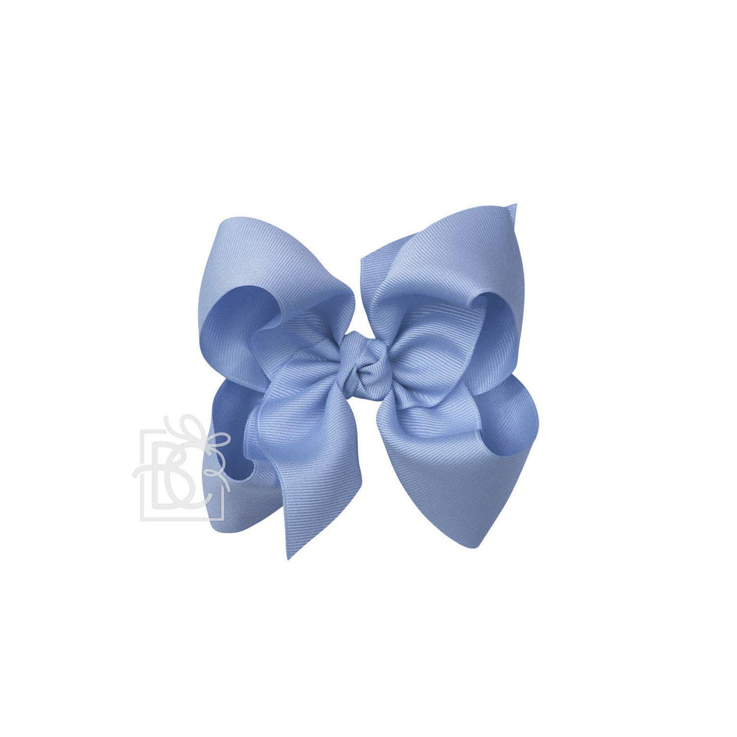 SIGNATURE GROSGRAIN BOW ON CLIP: 5.5