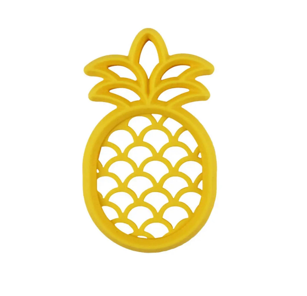 Chew Crew™ Silicone Baby Teethers Pineapple