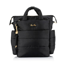Load image into Gallery viewer, Dream Convertible™ Midnight Black Diaper Bag

