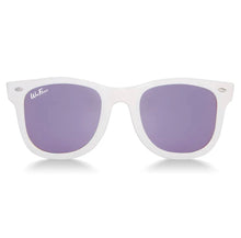 Load image into Gallery viewer, Polarized WeeFarers - White w/ Purple
