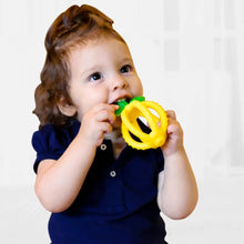 Load image into Gallery viewer, Bitzy Biter™ Lemon Teething Ball Baby Teether
