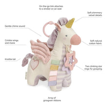 Load image into Gallery viewer, Link &amp; Love™ Pegasus Activity Plush with Teether Toy
