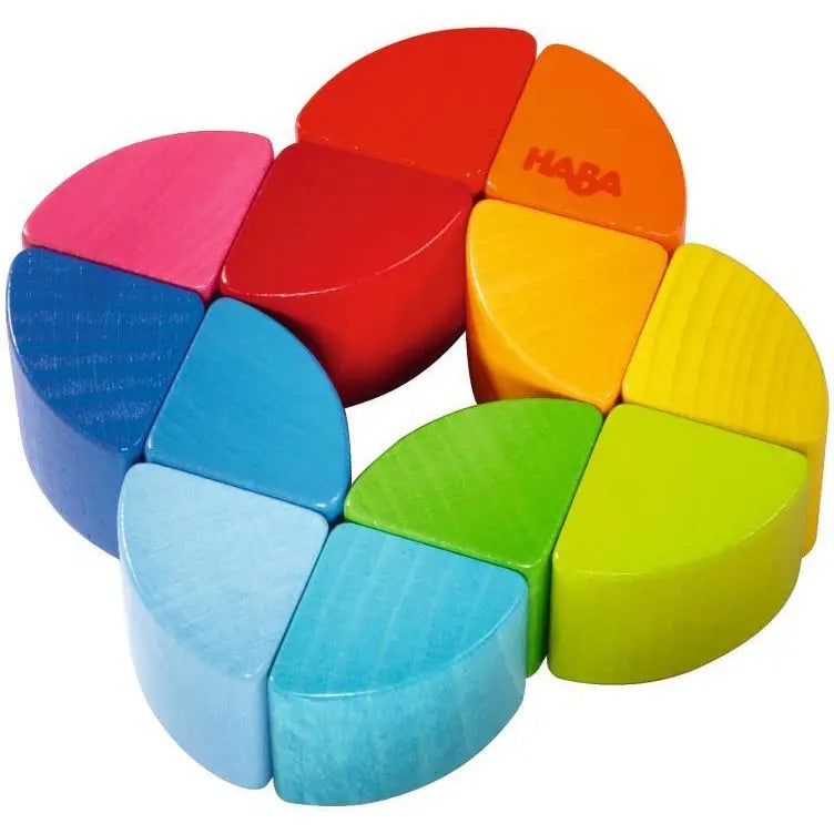HABA Rainbow Ring Clutching Toy