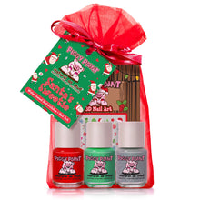 Load image into Gallery viewer, Piggy Paint 0.25 oz. Santa’s Sweetie Set
