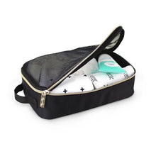 Load image into Gallery viewer, Itzy Ritzy Black &amp; Gold Pack Like a Boss™ Diaper Bag Packing Cubes
