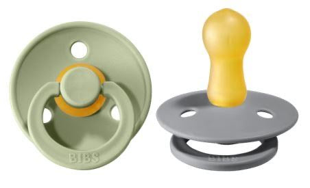 BIBS Pacifier 2 Pack Sage/Cloud