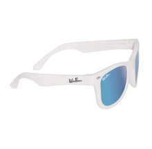 Load image into Gallery viewer, Polarized WeeFarers - White w/ Sky Blue
