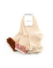 Load image into Gallery viewer, Little Stocking Co. Vanilla Lace Midi 3 pack
