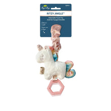 Load image into Gallery viewer, Ritzy Jingle™ Unicorn Attachable Travel Toy
