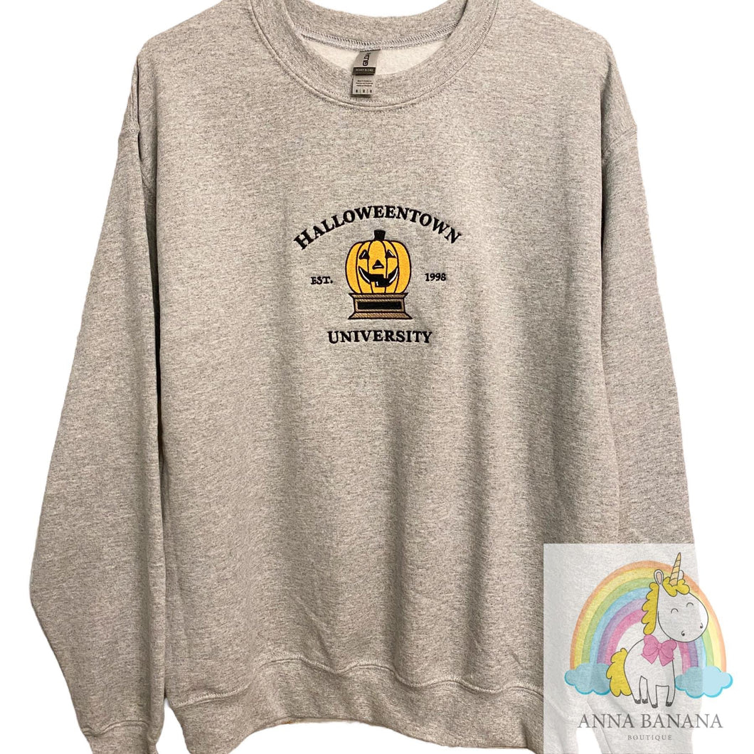 Embroidered Halloweentown Sweatshirt