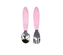 Load image into Gallery viewer, Hello Kitty Sanrio Spoon + Fork
