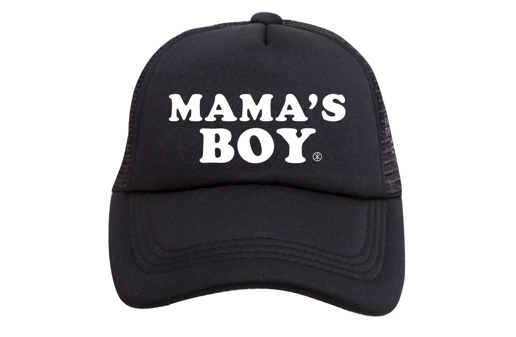 Tiny Trucker Co. Mama’s Boy Trucker Hat