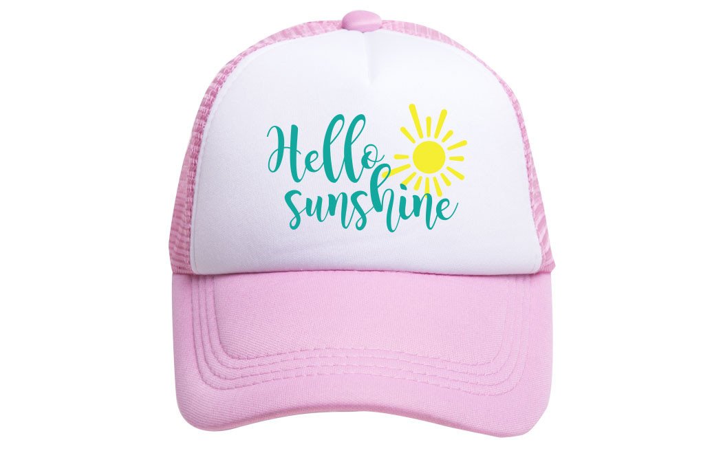 Tiny Trucker Co. Hello Sunshine Trucker Hat