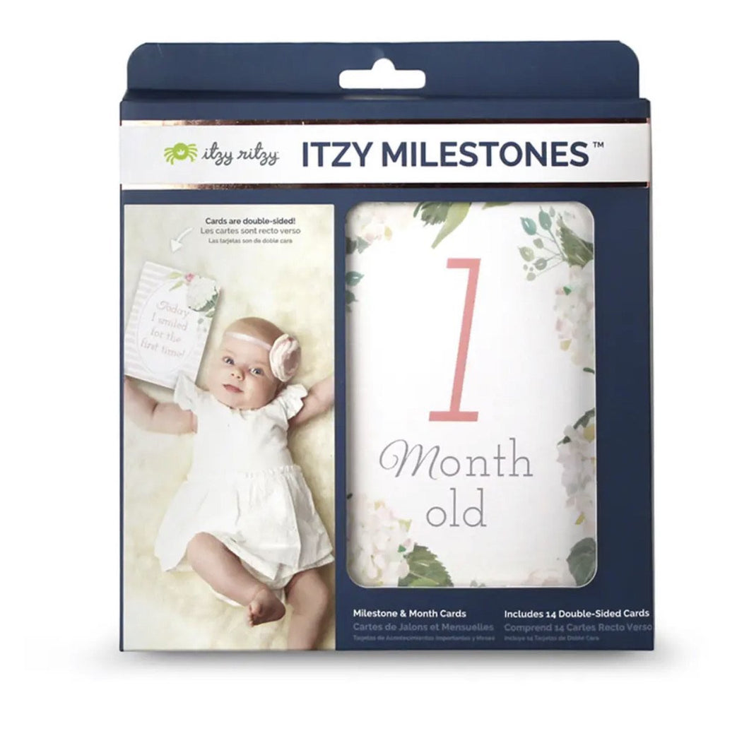 Floral Itzy Moments™ Double-Sided Milestone Cards