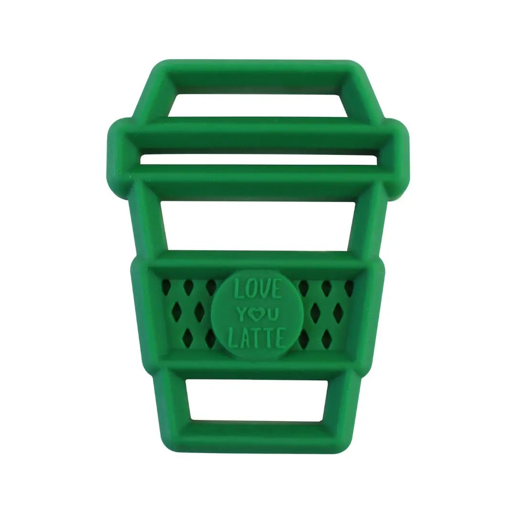 Love You Latte Chew Crew™ Silicone Baby Teether