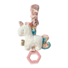 Load image into Gallery viewer, Ritzy Jingle™ Unicorn Attachable Travel Toy
