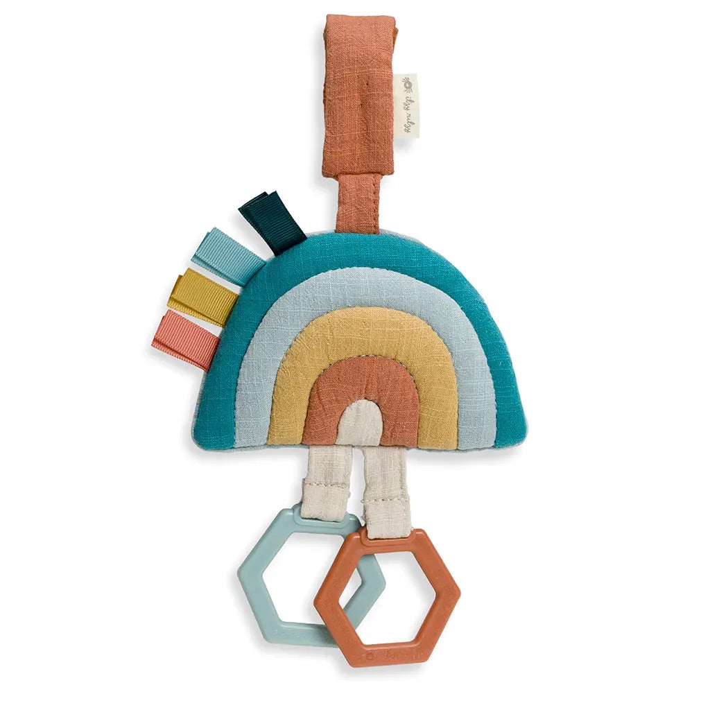 NEW Ritzy Jingle™ Rainbow Attachable Travel Toy