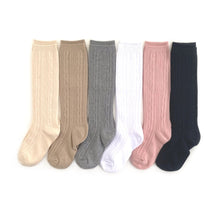 Load image into Gallery viewer, Little Stocking Co. Basics + Neutrals Cable Knit Bundle
