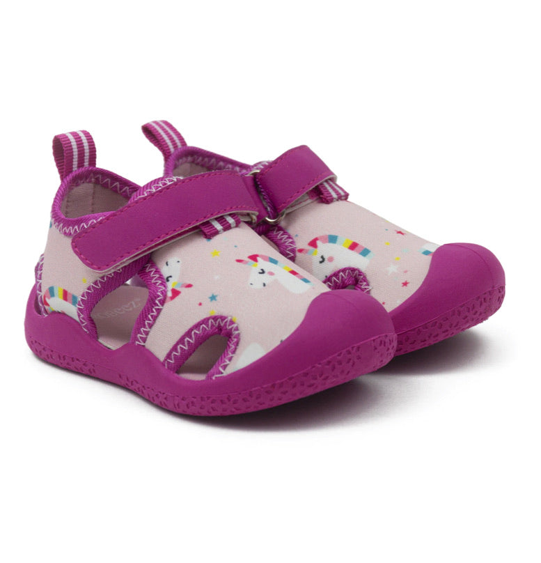 Robeez Remi Water Shoes Pink Unicorn